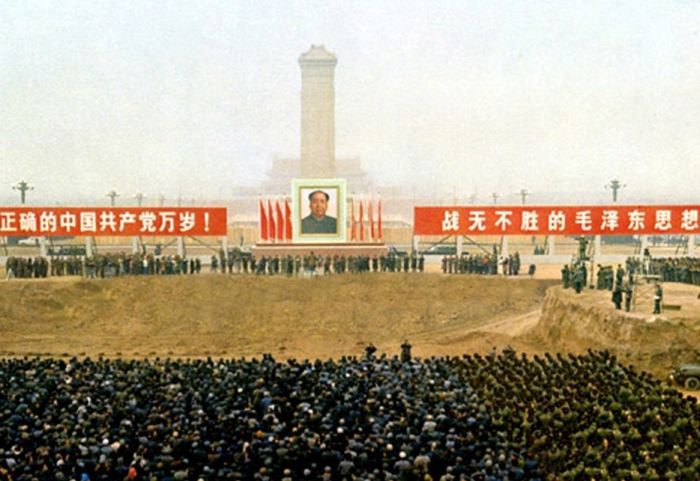 老照片:毛主席纪念堂是怎样建成的