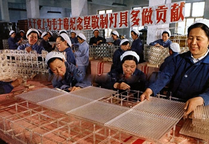 老照片:毛主席纪念堂是怎样建成的