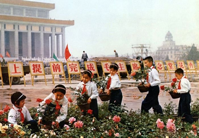 老照片:毛主席纪念堂是怎样建成的