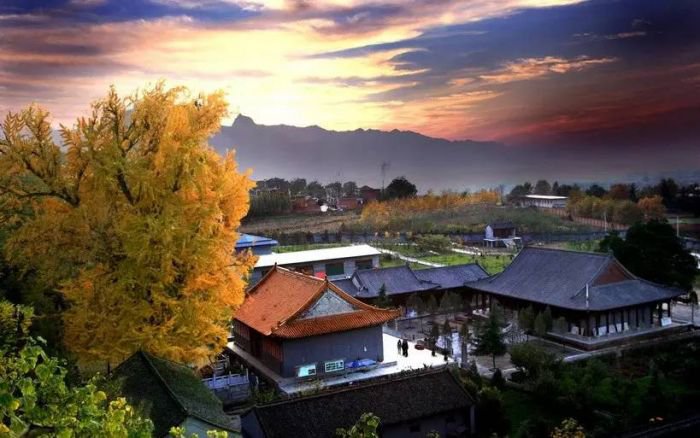 西安终南山古观音禅寺:刹那芳华