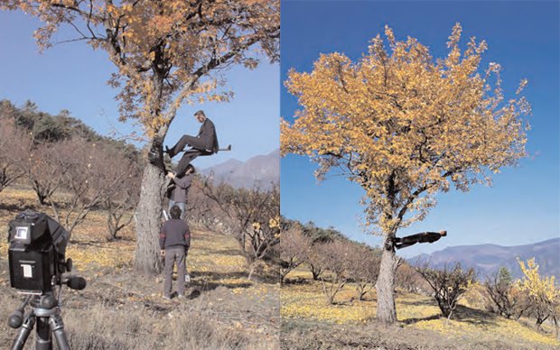 法国艺术家Philippe Ramette：超越地心的引力