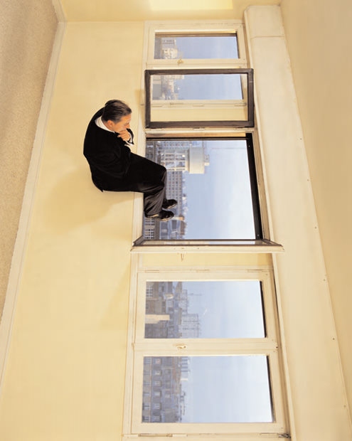 法国艺术家Philippe Ramette：超越地心的引力