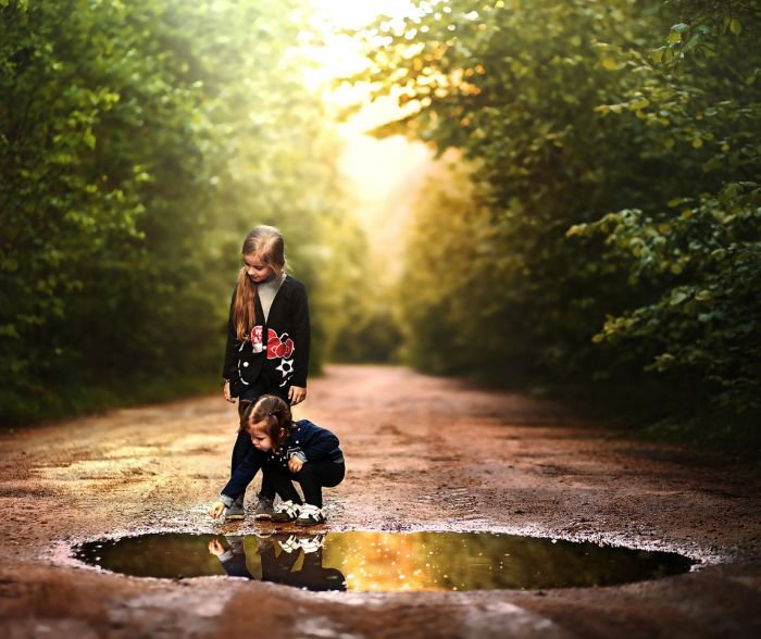 摄影师Olya Nagornaya 温暖治愈的儿童人像摄影