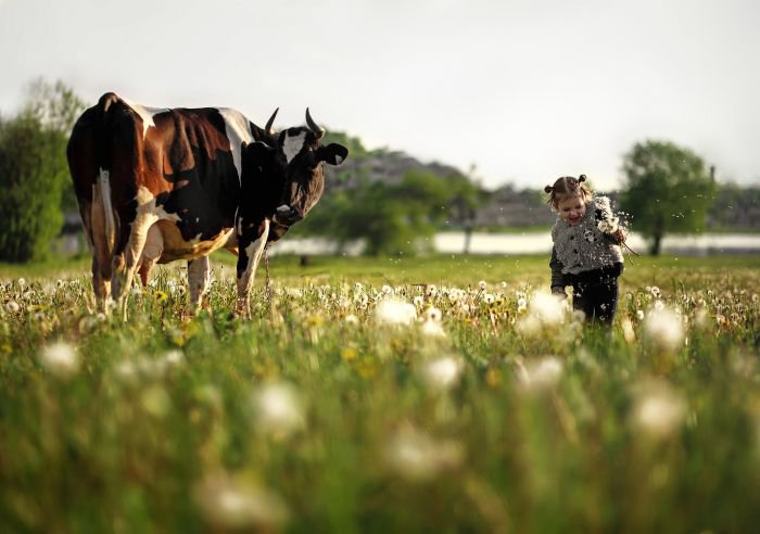 摄影师Olya Nagornaya 温暖治愈的儿童人像摄影