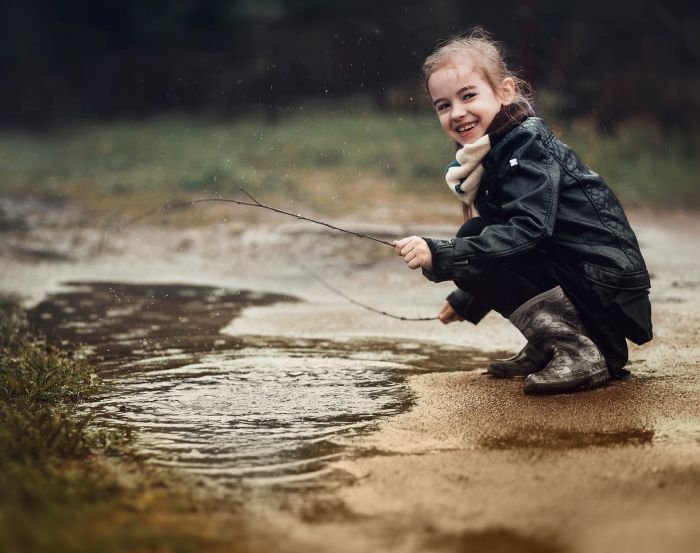 摄影师Olya Nagornaya 温暖治愈的儿童人像摄影