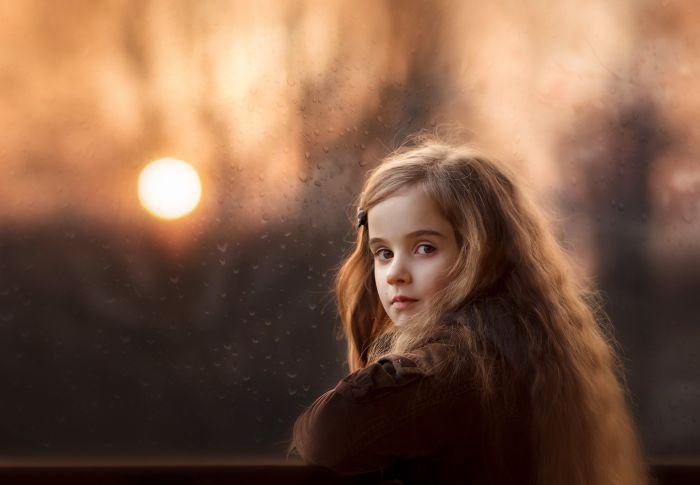 摄影师Olya Nagornaya 温暖治愈的儿童人像摄影