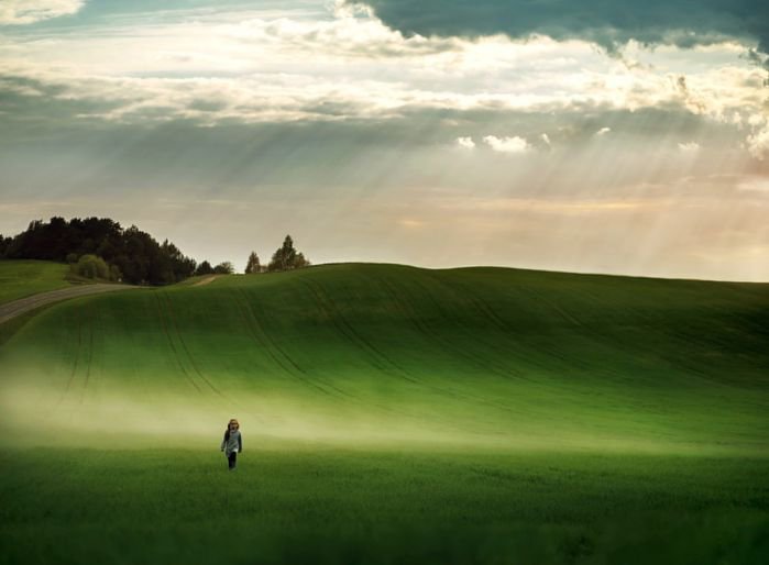 摄影师Olya Nagornaya 温暖治愈的儿童人像摄影