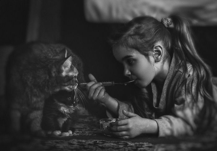 摄影师Olya Nagornaya 温暖治愈的儿童人像摄影