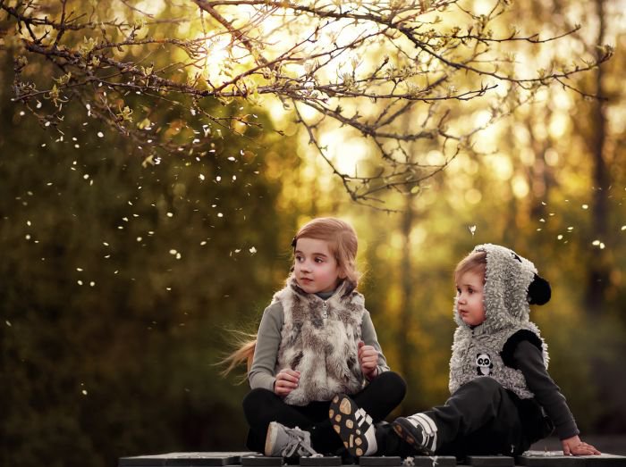 摄影师Olya Nagornaya 温暖治愈的儿童人像摄影