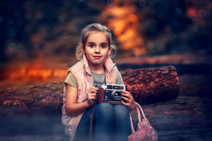 摄影师Olya Nagornaya 温暖治愈的儿童人像摄影