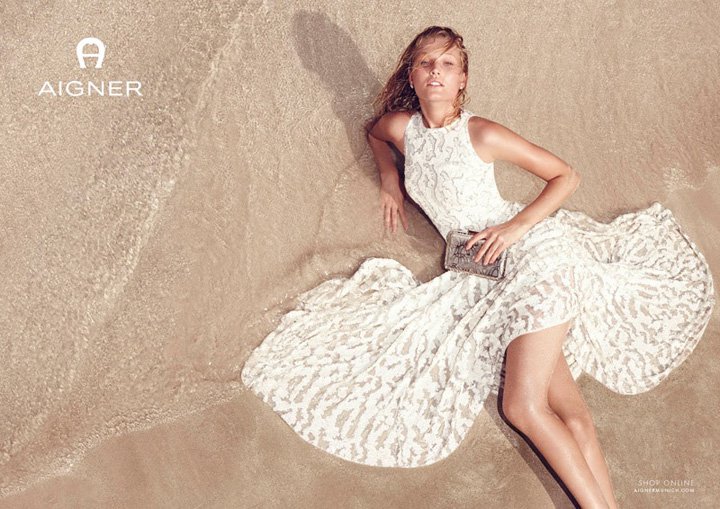 Aigner（爱格纳）2025手袋广告大片