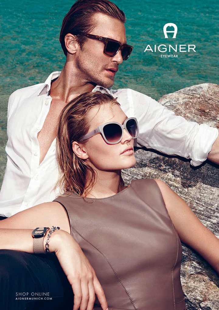 Aigner（爱格纳）2025手袋广告大片