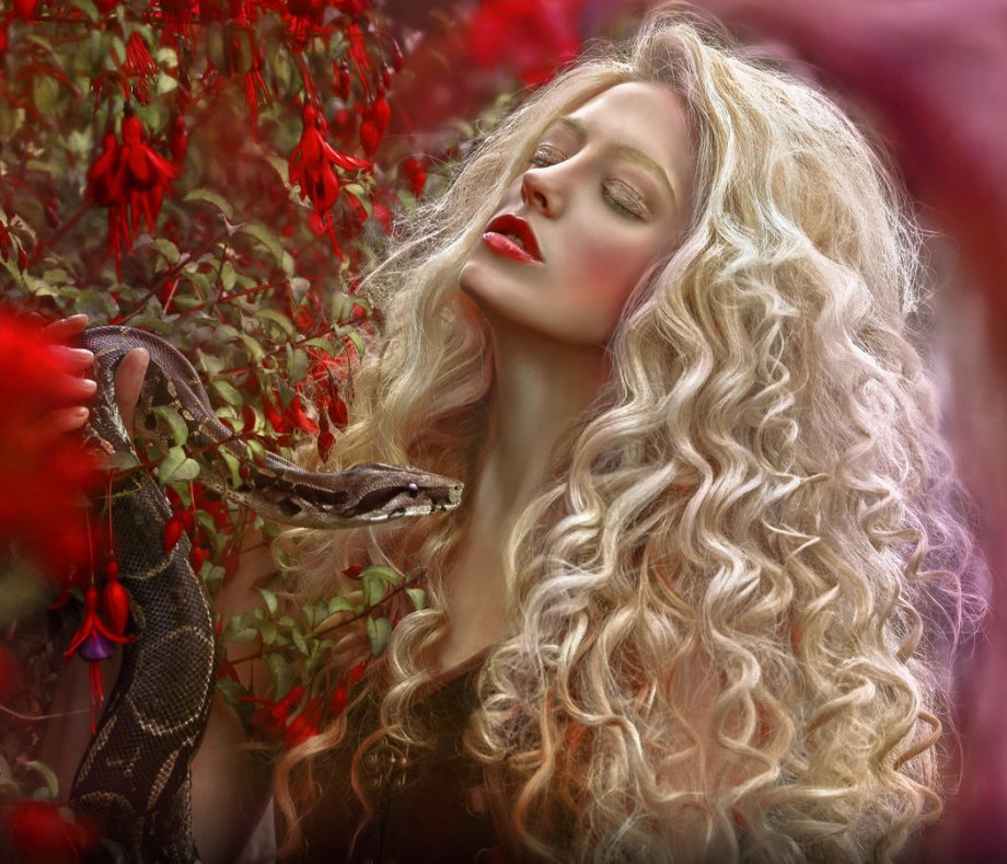 摄影师Agnieszka Lorek：哥特范儿的森女人像