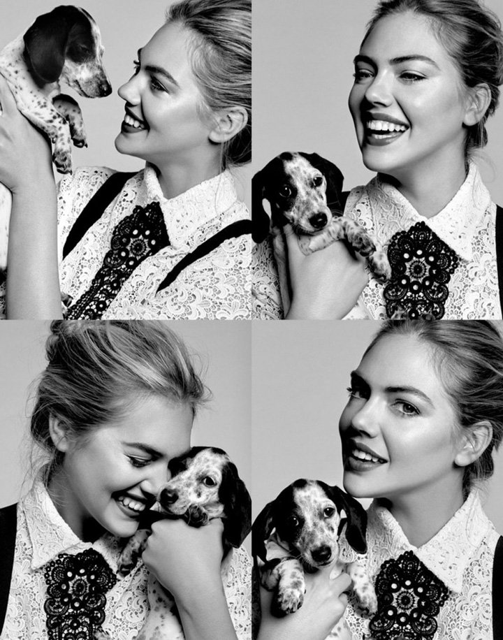 超模Kate Upton 演绎《Harper’s Bazaar》杂志新加坡版