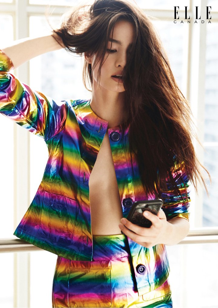 Mackenzie Hamilton 演绎《Elle》加拿大版时尚杂志
