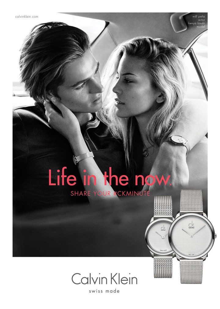 Calvin Klein 2025腕表与首饰广告