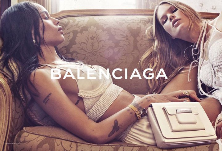 法国奢侈品牌 Balenciaga（巴黎世家）2025春夏广告大片