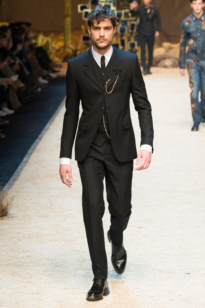 Dolce & Gabbana（杜嘉班纳）2025米兰时装周男装秀