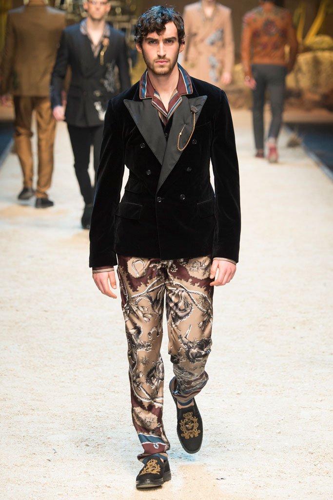 Dolce & Gabbana（杜嘉班纳）2025米兰时装周男装秀