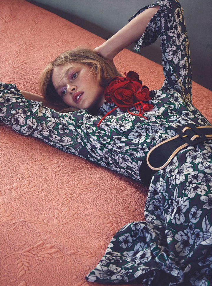 Alice Morgan 演绎《Marie Claire》时尚杂志澳大利亚版