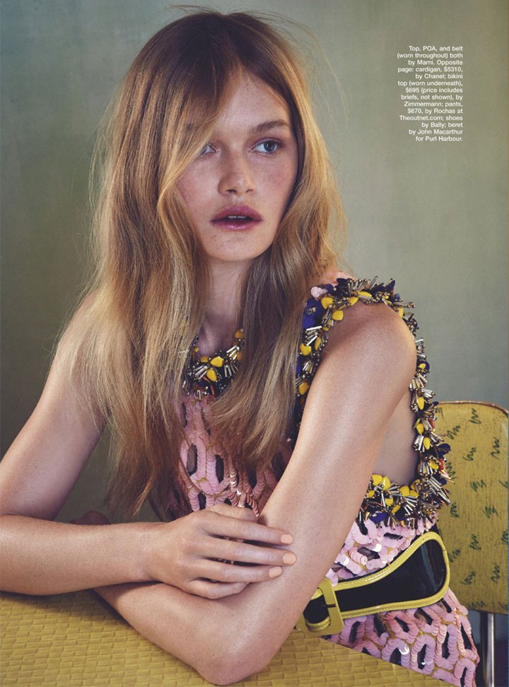 Alice Morgan 演绎《Marie Claire》时尚杂志澳大利亚版