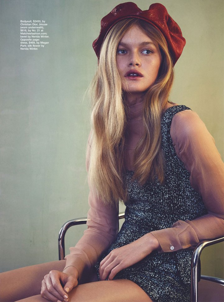 Alice Morgan 演绎《Marie Claire》时尚杂志澳大利亚版