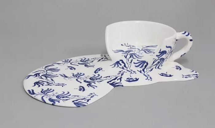 艺术家Livia Marin创意作品:《熔化的陶瓷》