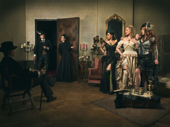 摄影师Elmar Dam 复古时尚人像写真作品