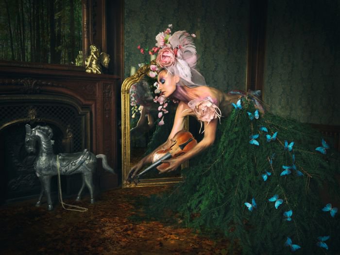 摄影师Elmar Dam 复古时尚人像写真作品