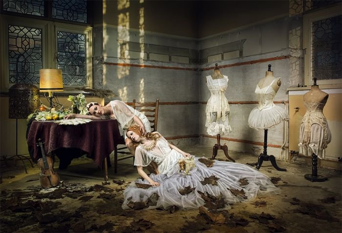 摄影师Elmar Dam 复古时尚人像写真作品