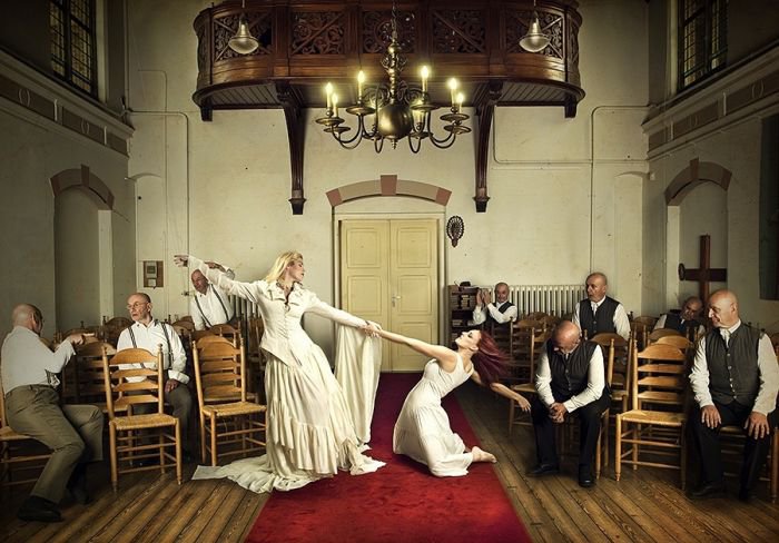 摄影师Elmar Dam 复古时尚人像写真作品