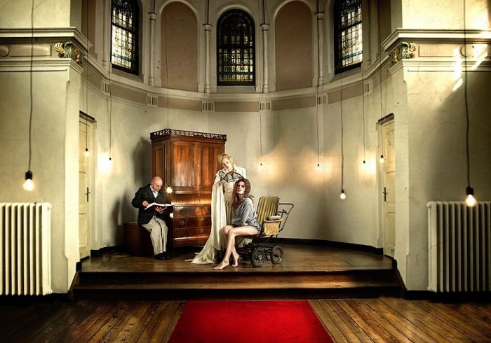 摄影师Elmar Dam 复古时尚人像写真作品