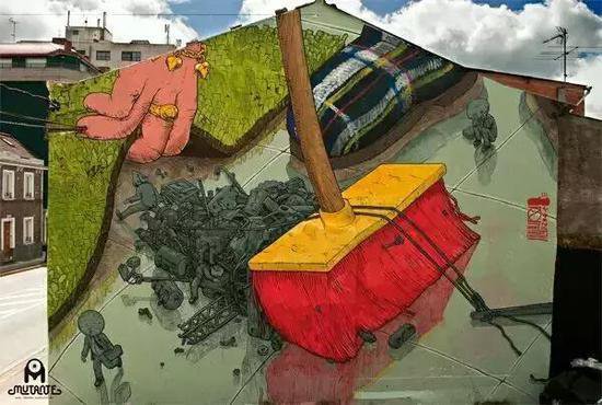 看看那些令人惊叹的墙绘艺术