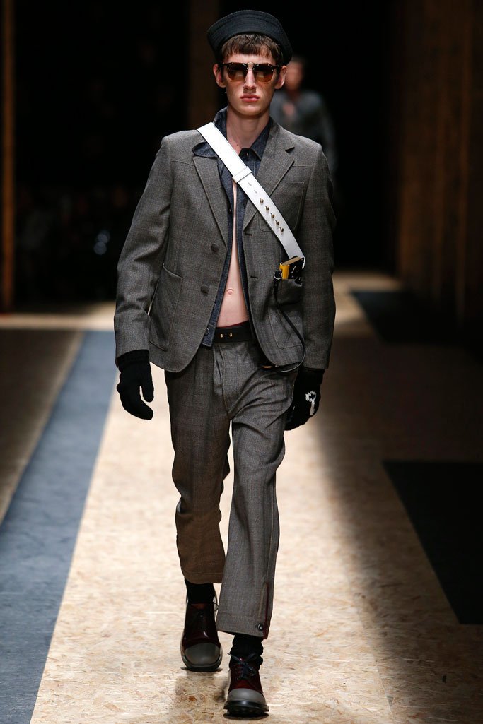 Prada（普拉达）2025米兰时装周男装秀