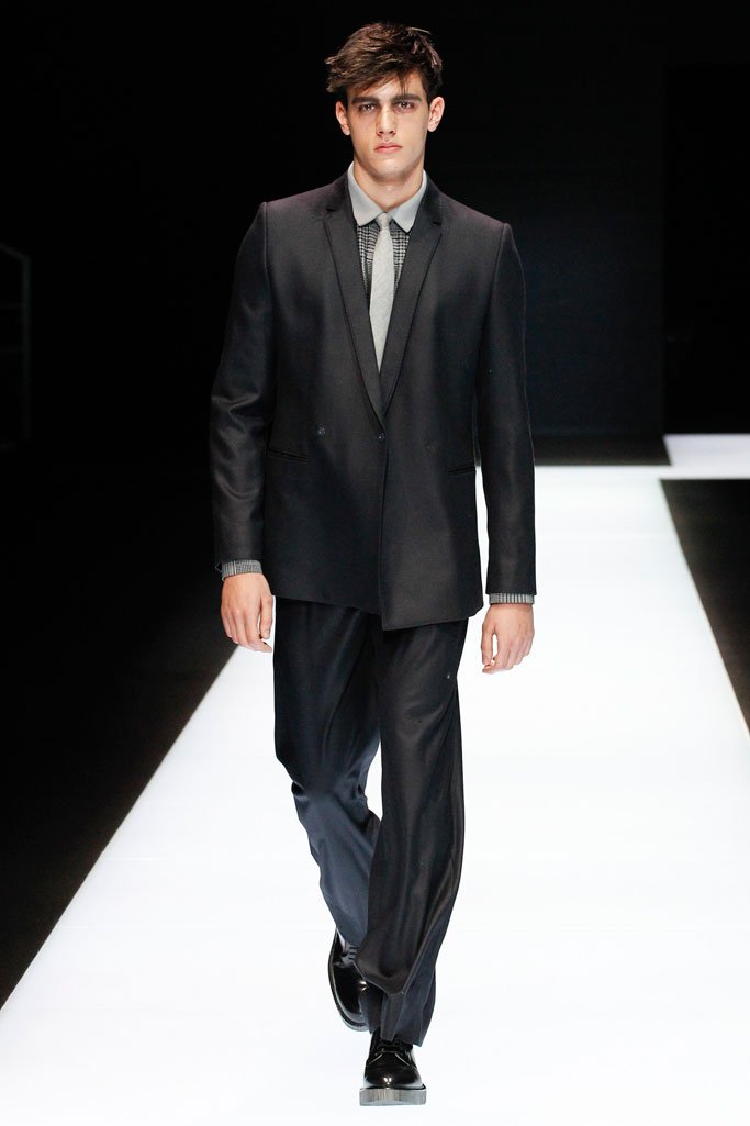 Emporio Armani（安普里奥·阿玛尼）2025米兰时装周男装秀