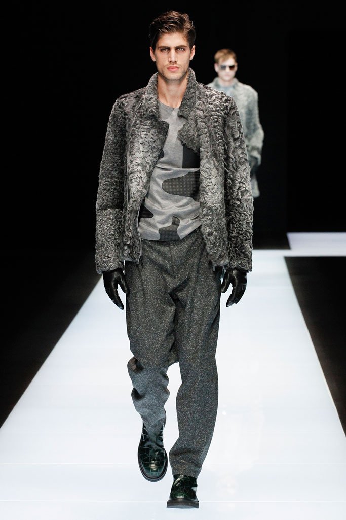 Emporio Armani（安普里奥·阿玛尼）2025米兰时装周男装秀