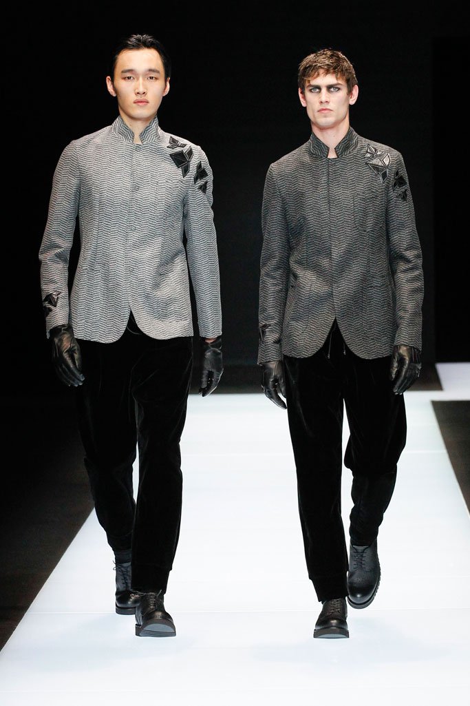 Emporio Armani（安普里奥·阿玛尼）2025米兰时装周男装秀