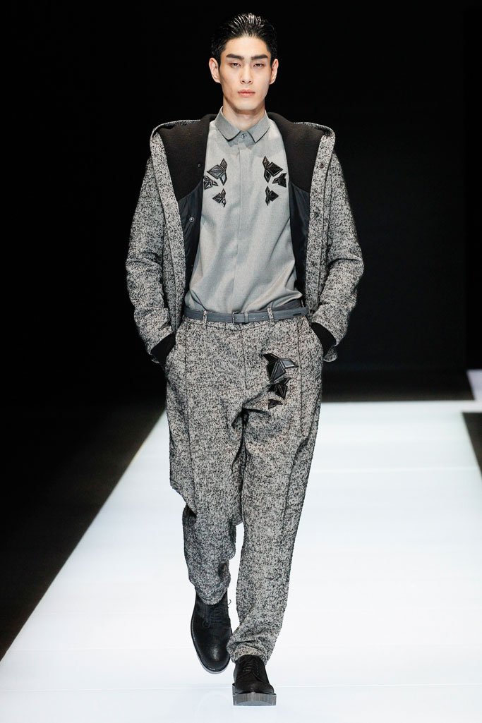 Emporio Armani（安普里奥·阿玛尼）2025米兰时装周男装秀