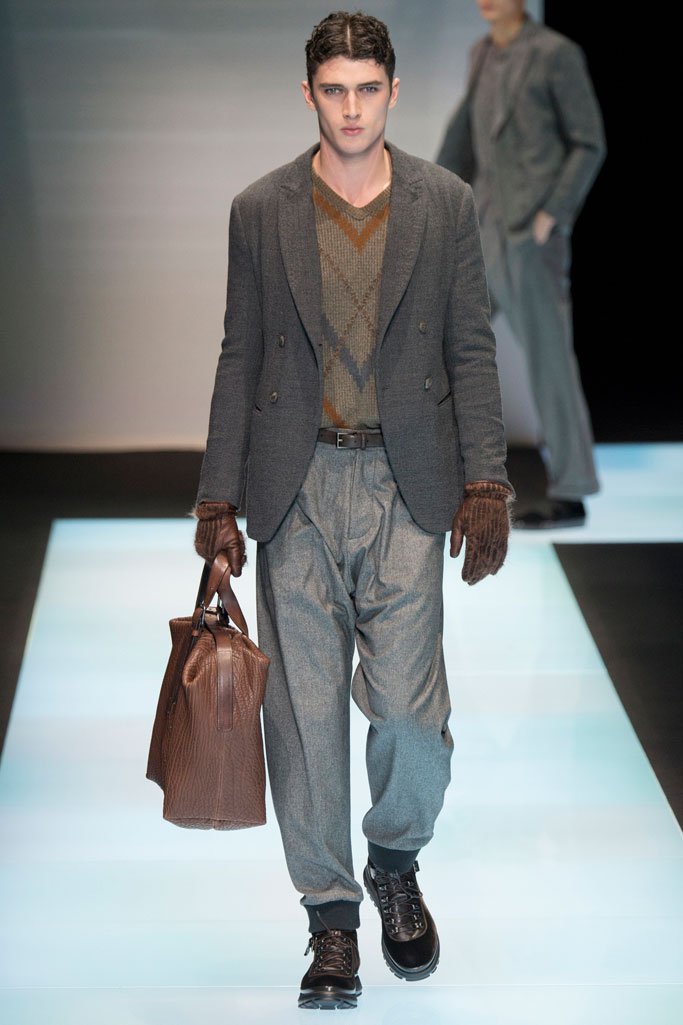 Giorgio Armani（乔治·阿玛尼）2025米兰时装周男装秀