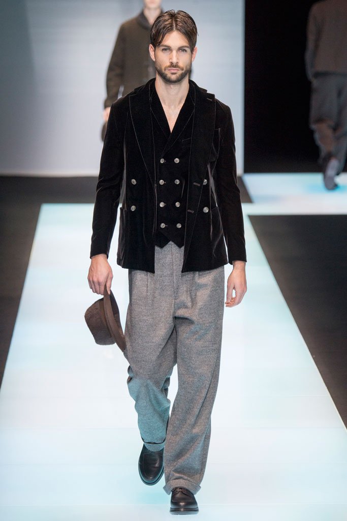 Giorgio Armani（乔治·阿玛尼）2025米兰时装周男装秀