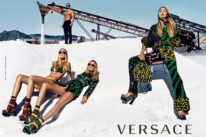Versace（范思哲）2025春夏广告大片 