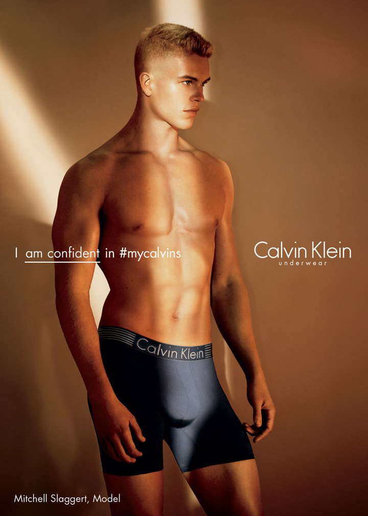 Calvin Klein 2025春夏内衣广告大片