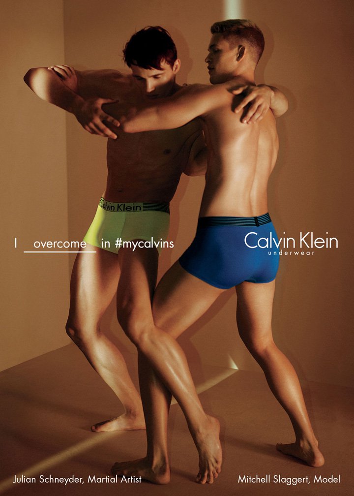 Calvin Klein 2025春夏内衣广告大片