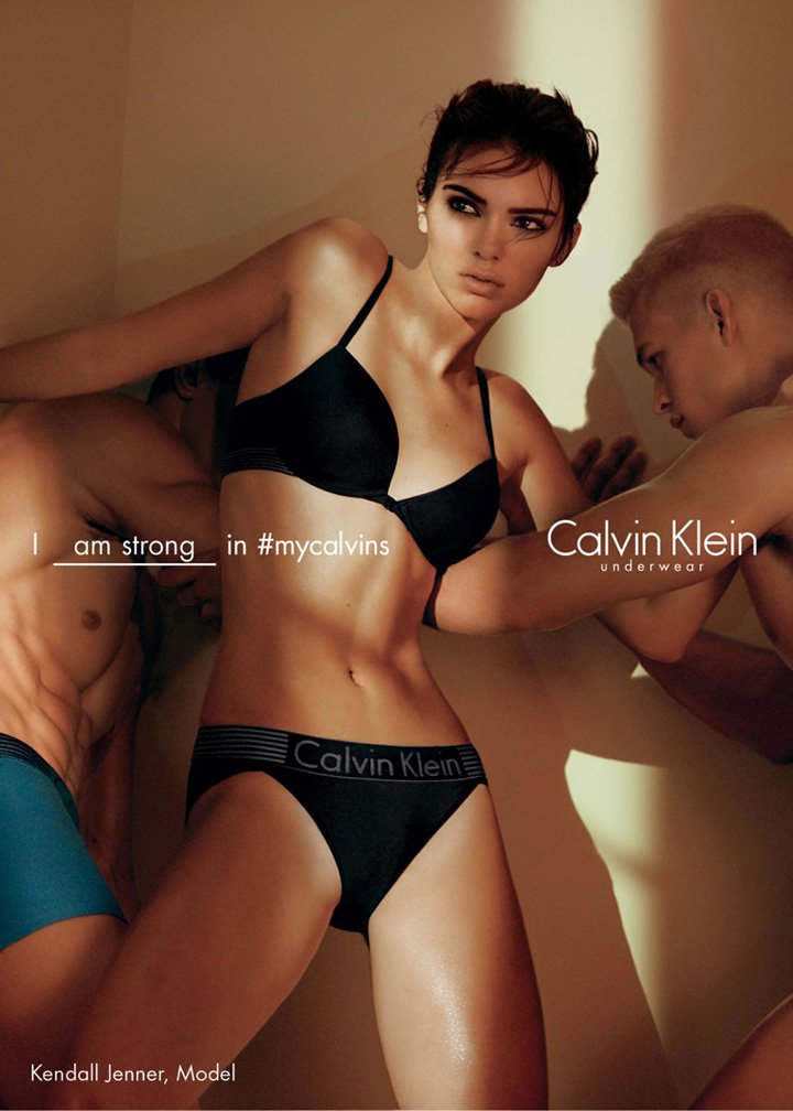 Calvin Klein 2025春夏内衣广告大片
