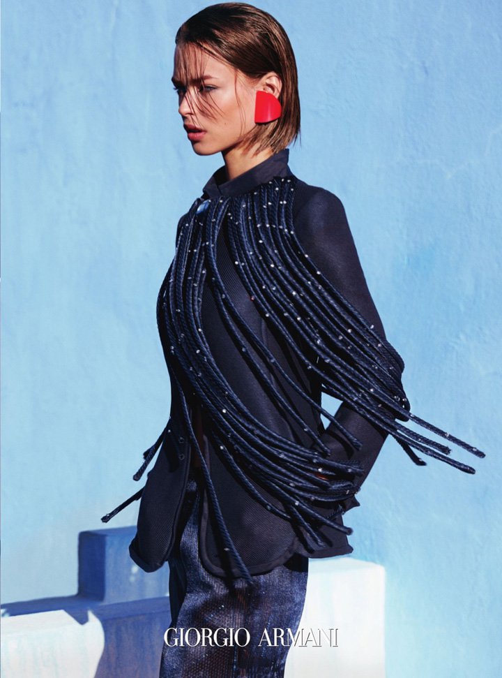 Giorgio Armani 2025春夏系列广告大片