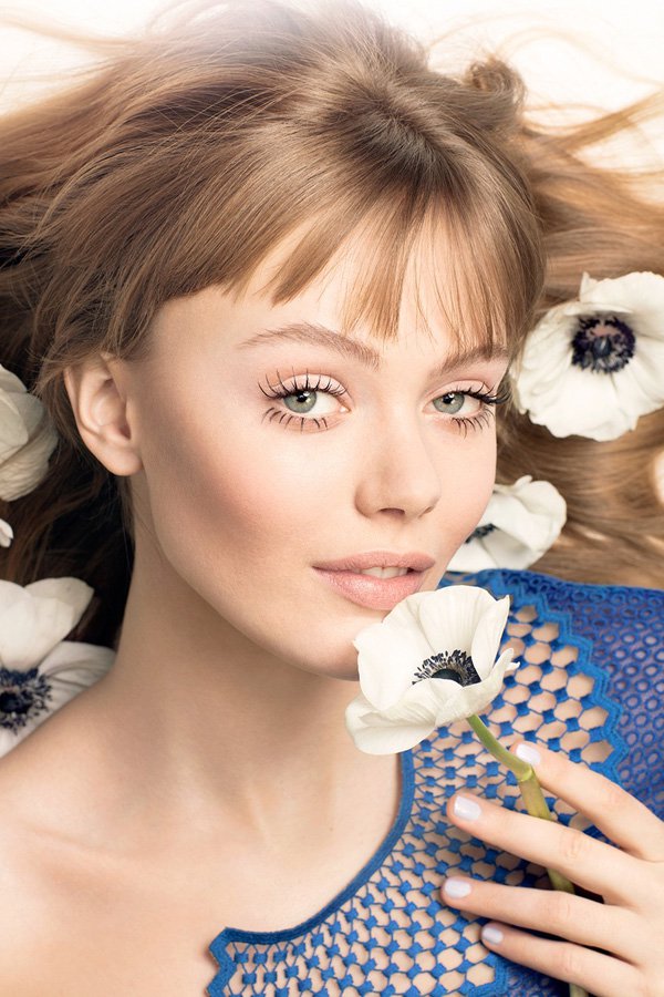 超模Frida Gustavsson 演绎 Elle 时尚杂志瑞典版