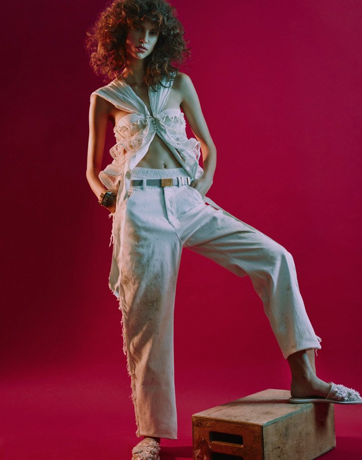 超模Antonina Petkovic演绎《Vogue》杂志墨西哥版