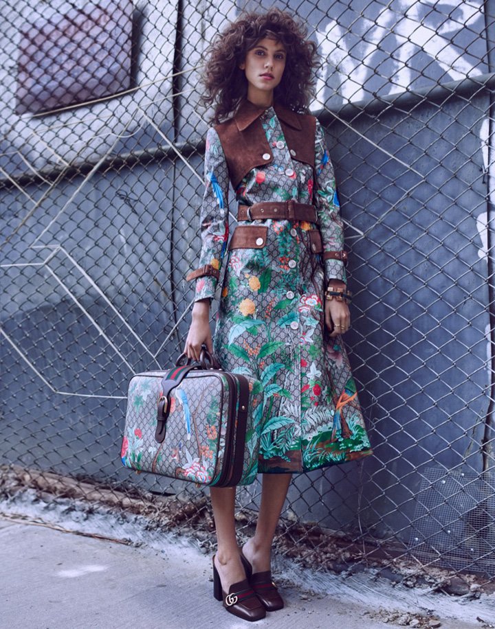 超模Antonina Petkovic演绎《Vogue》杂志墨西哥版