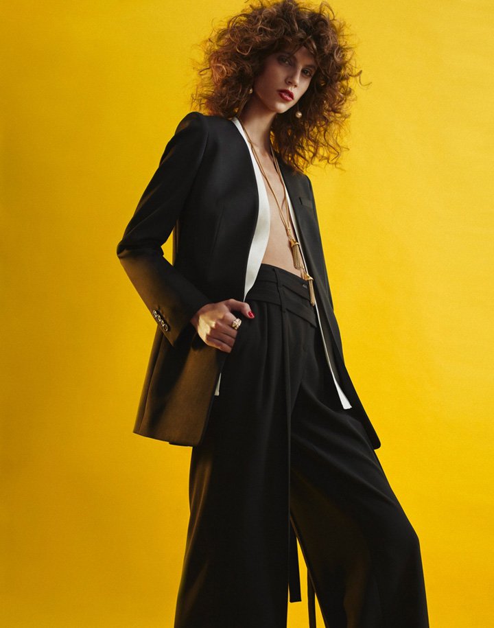 超模Antonina Petkovic演绎《Vogue》杂志墨西哥版