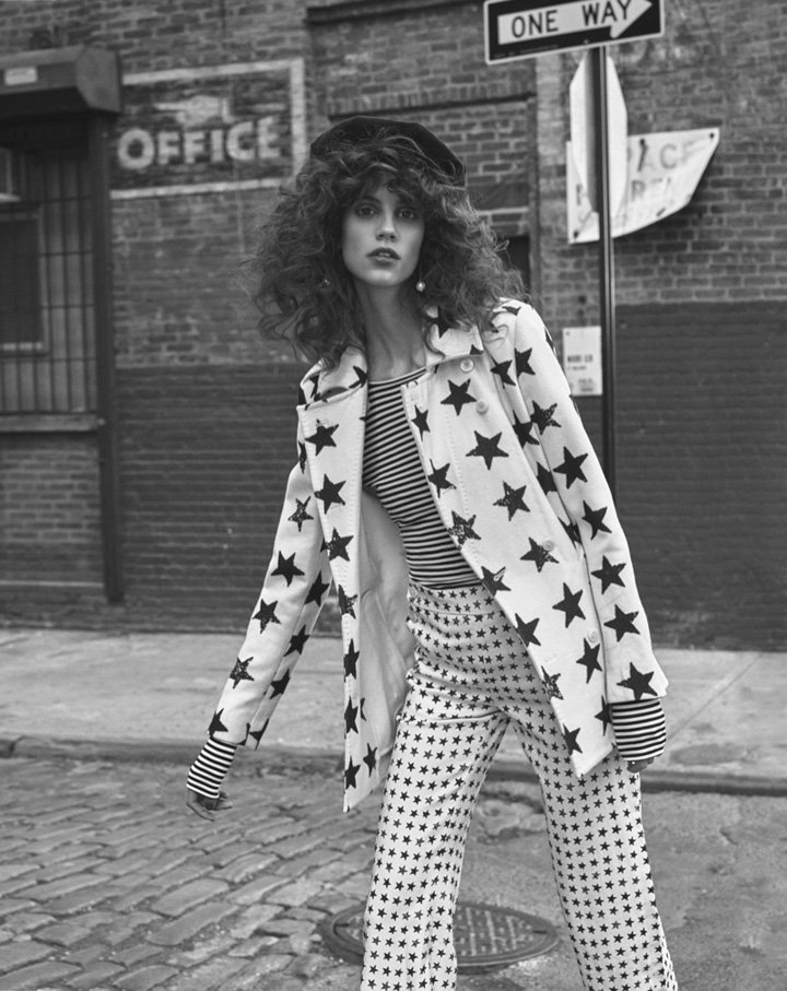 超模Antonina Petkovic演绎《Vogue》杂志墨西哥版